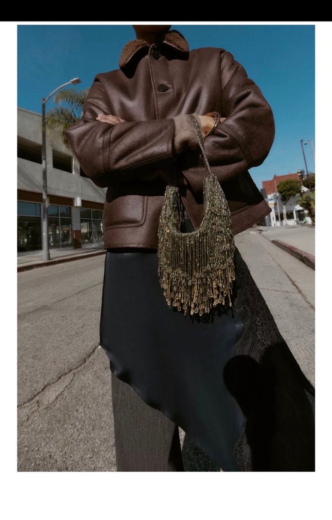 Zara Püsküllü Çanta - Görsel 4