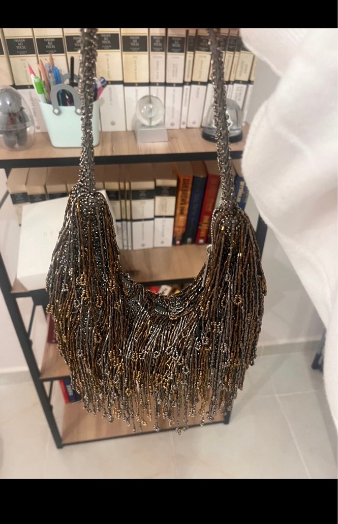 Zara Püsküllü Çanta - Görsel 2