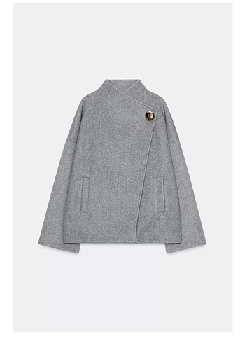 Zara Yüksek Yakalı Kavan - Görsel 3