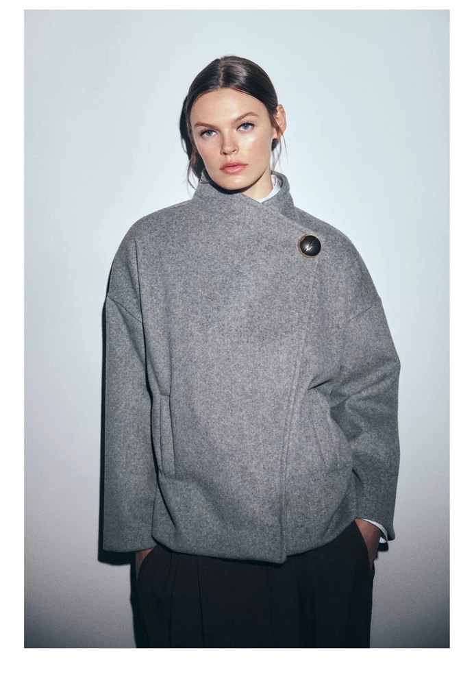 Zara Yüksek Yakalı Kavan - Görsel 2