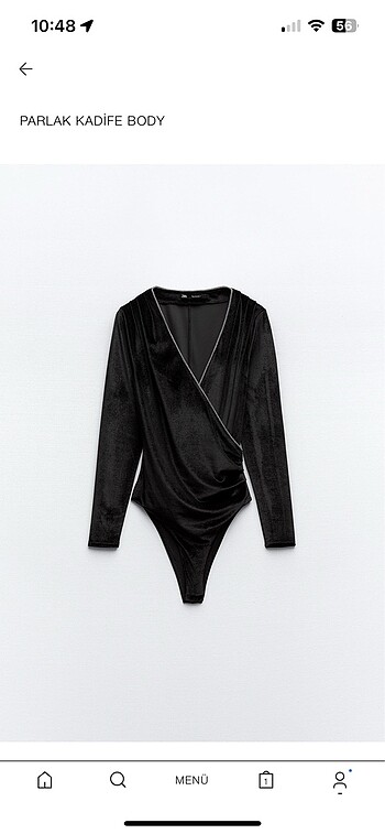 Zara kadife body