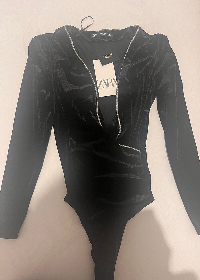 Zara kadife body - Görsel 2