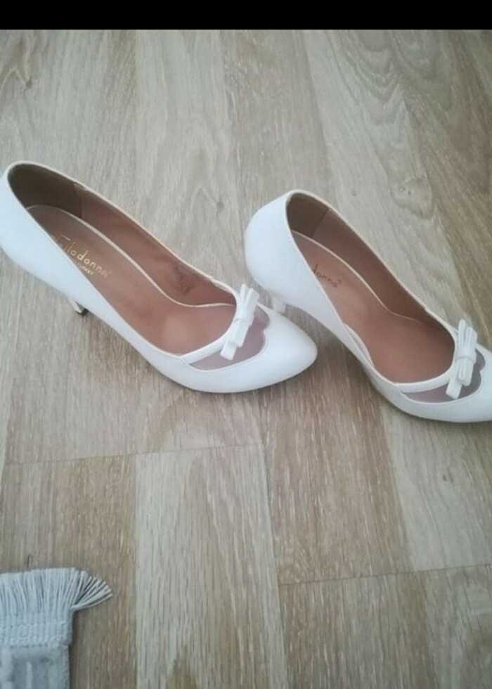 39 numara beyaz ayakkabı  - Görsel 4