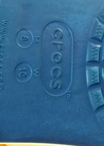 Mavi Crocs Erkek Terlik Velcro Bantlı - Görsel 5