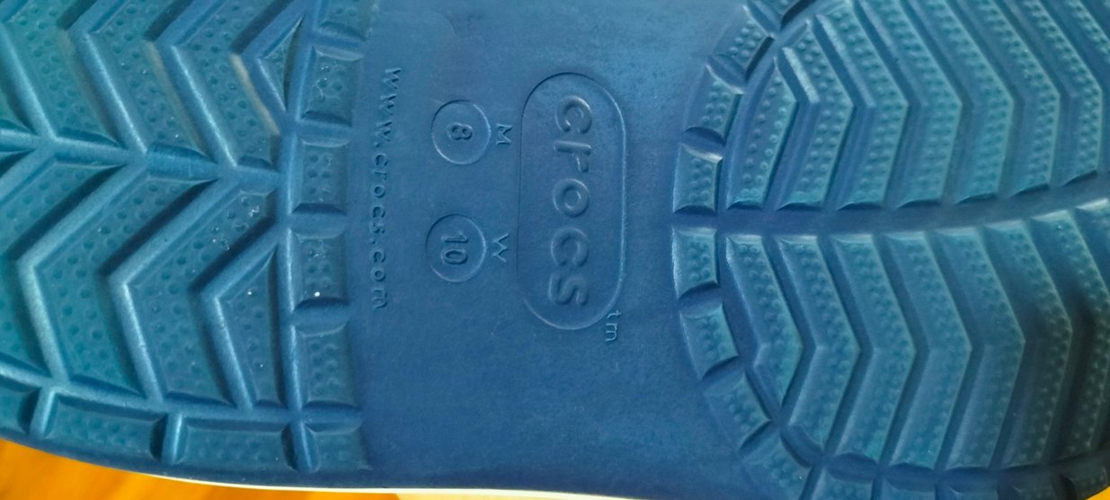 Mavi Crocs Erkek Terlik Velcro Bantlı - Görsel 5