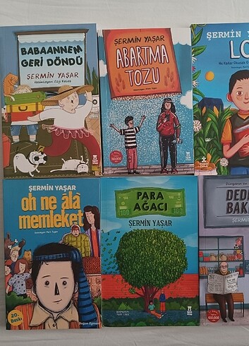 Sermin yaşar set 6 kitap 