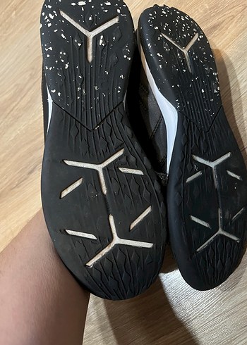 Siyah Erkek Futbol Ayakkabısı Bağcıklı - Görsel 5