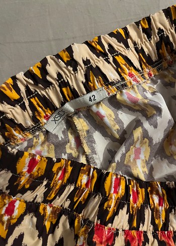 Bohem Çok Renkli Mayo ve Deniz Şortu - Görsel 5