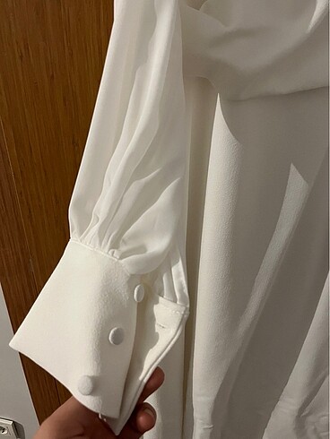 Beyaz elbise - Görsel 6