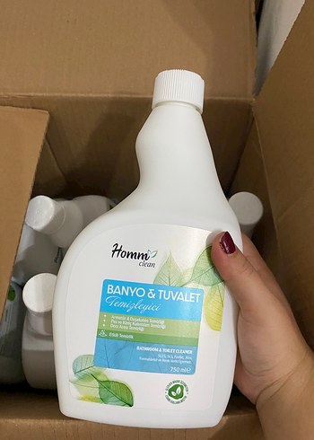 Homm bitkisel banyo tuvalet temizleyici