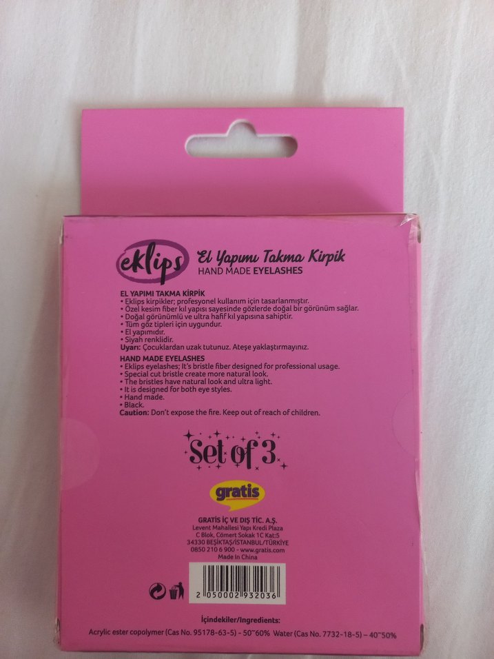 Eklips Takma Kirpik - Görsel 2