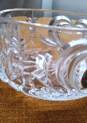 Altın Nakışlı Parlak Cam Kase - Görsel 7