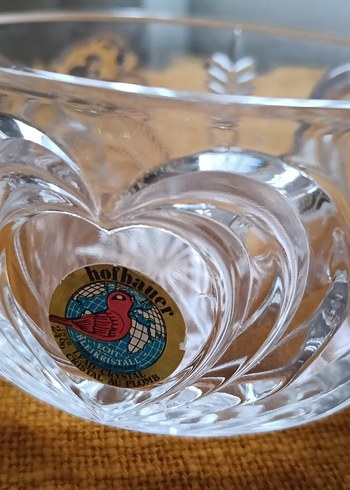 Altın Nakışlı Parlak Cam Kase - Görsel 8