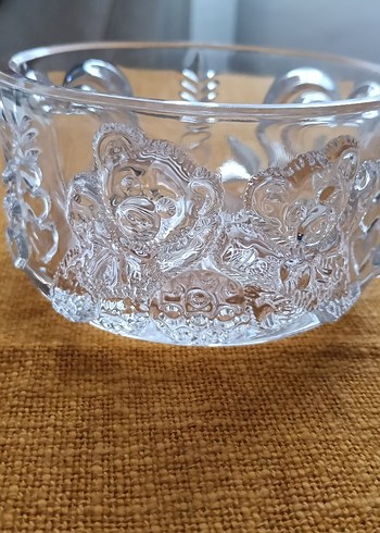 Altın Nakışlı Parlak Cam Kase - Görsel 9