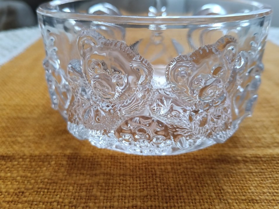 Altın Nakışlı Parlak Cam Kase - Görsel 4