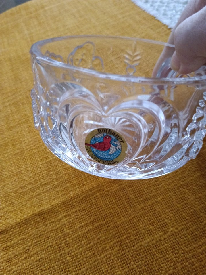 Altın Nakışlı Parlak Cam Kase - Görsel 3