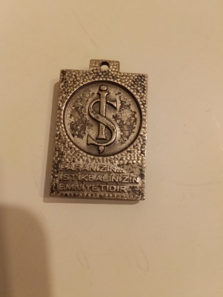 Eski İş Bankası anahtarlığı - Görsel 2