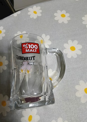 Beden beyaz Renk %100 Malt Baskılı Cam Kupa