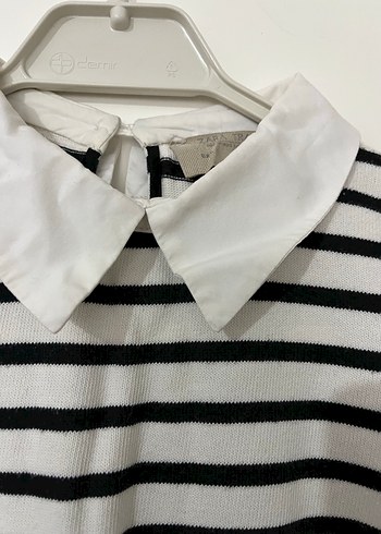 Çizgili Beyaz Gömlek, Uzun Kollu, Regular Fit - Görsel 5