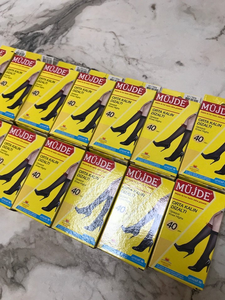 Müjde Kadın Dizaltı Soket Çorap - Görsel 2