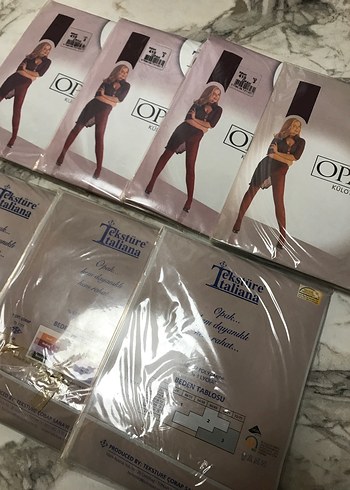 Opak Bayan Külotlu Çorap - Görsel 2