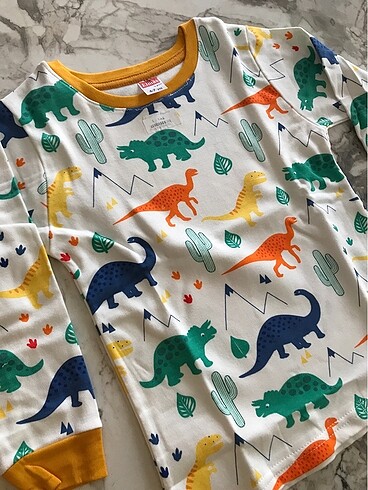 7 Yaş Beden Erkek çoçuk pijama takımı