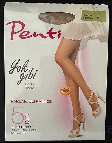 Penti 5 Den Yok Gibi Buğday Ten Külotlu Çorap