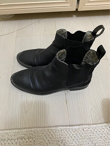 39 Beden siyah Renk Zara bot