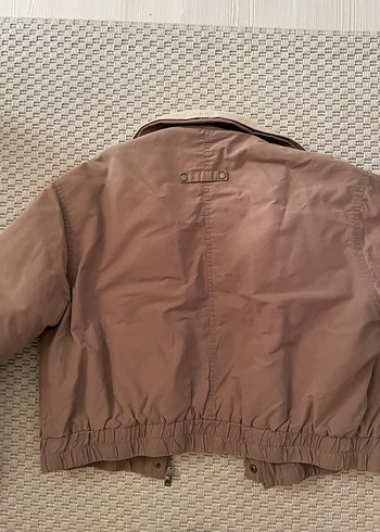 Zara Bej Kadın Bomber Ceket