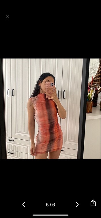 bershka tül mini elbise
