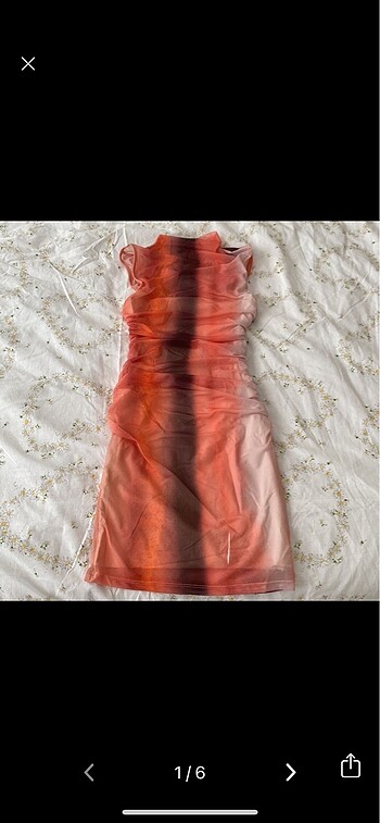 Bershka bershka tül mini elbise