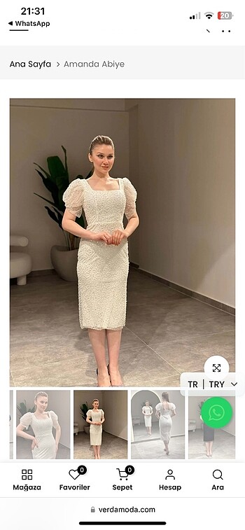 Diğer Nişan elbisesi