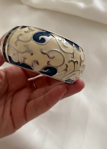 Koton Beyaz sarmaşık Desenli Bohem Bileklik kelepçe
