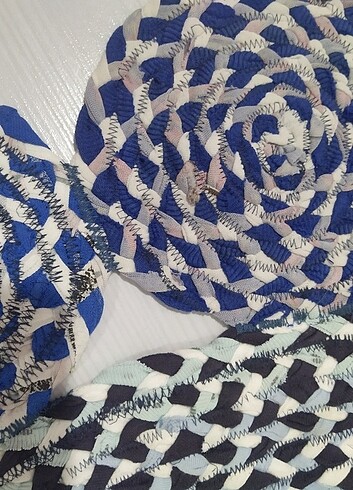Beden mavi Renk El yapımı Kilim