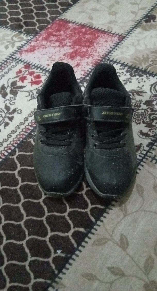 Siyah Erkek Çocuk Spor Ayakkabı - Görsel 2