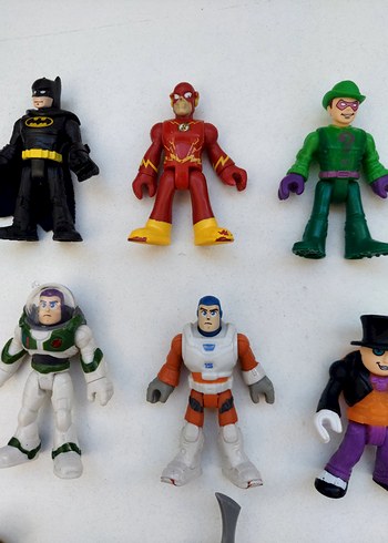 Beden Renk İmaginext batman superman joker figürleri