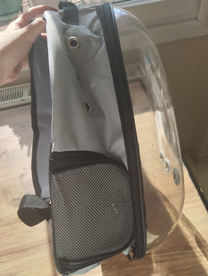 evcil hayvan taşıma çantası astronot - Görsel 4