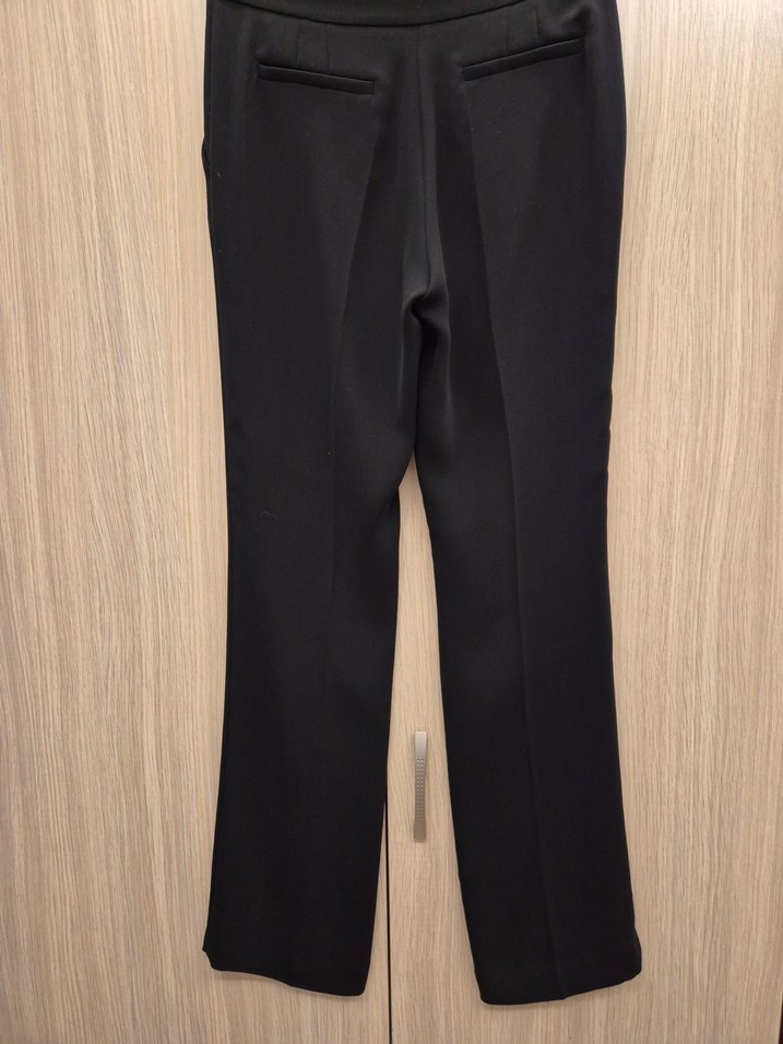 Kadın Siyah Kumaş Pantolon - Görsel 3