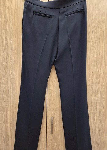 Kadın Lacivert Kumaş Pantolon - Görsel 3