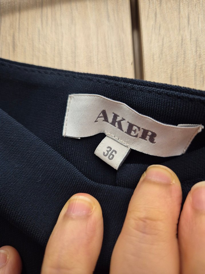 Kadın Lacivert Kumaş Pantolon - Görsel 2