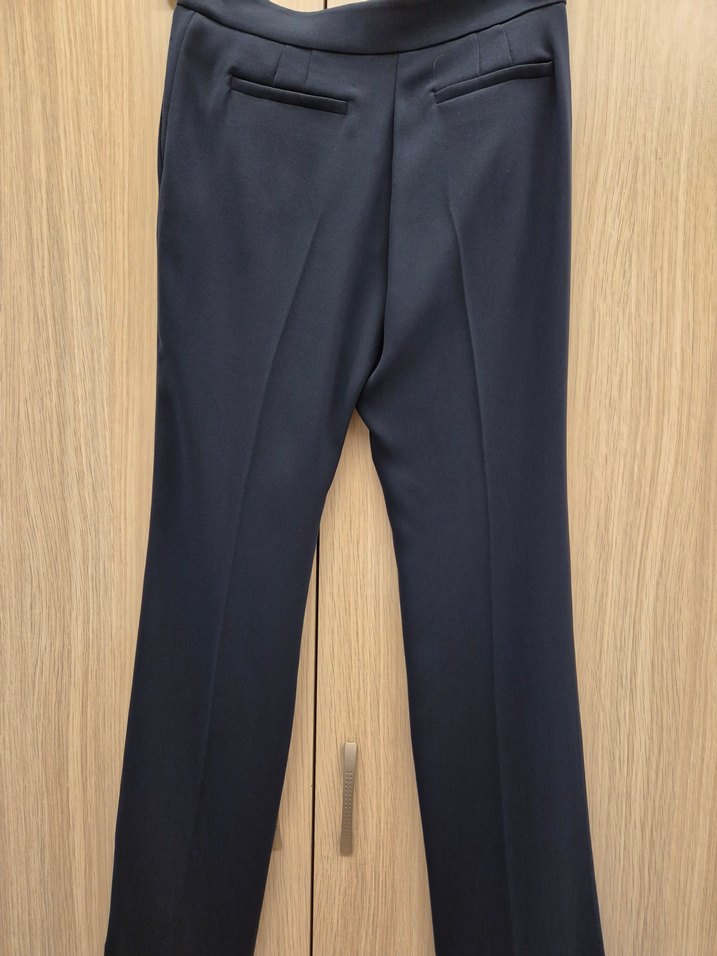 Kadın Lacivert Kumaş Pantolon - Görsel 3