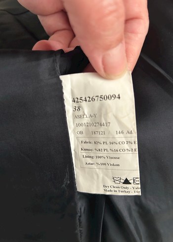 NetWork Siyah Kadın Blazer Ceket - Görsel 4