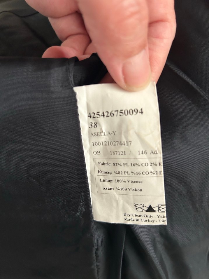 NetWork Siyah Kadın Blazer Ceket - Görsel 4