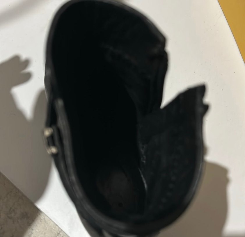 Klasik Siyah Deri Bot - Görsel 5