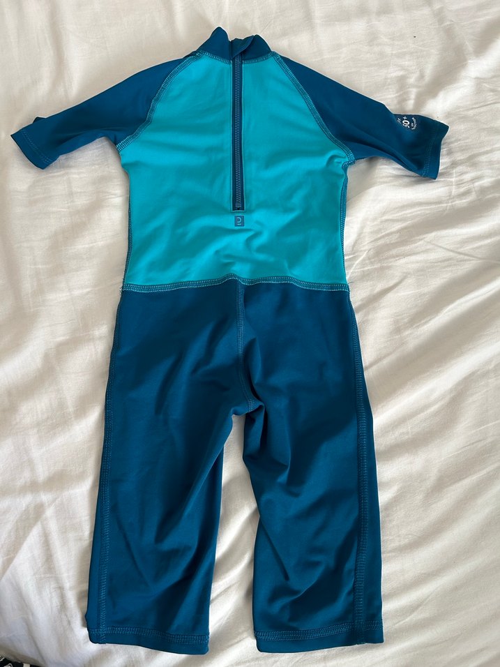 Decathlon Erkek Çocuk Mavi Mayo - Görsel 2