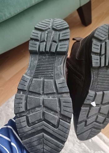 Kahverengi Deri Erkek Botlar - Görsel 6