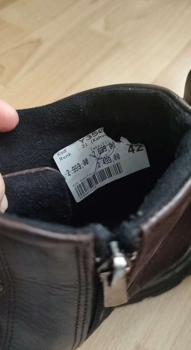 Kahverengi Deri Erkek Botlar - Görsel 5