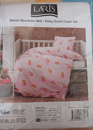 Hiç açılmadı çocuk bebek nevresim