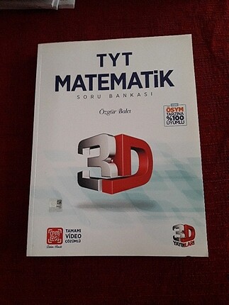 3D yayınları Tyt Matematik Soru Bankası