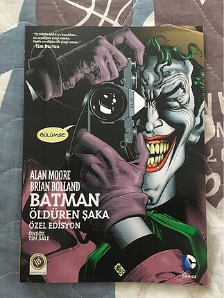 Batman öldüren şaka özel edisyon Çizgi roman